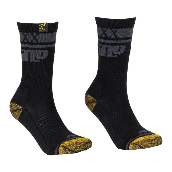 509 Route 5 Snowmobile Socks Black Gold Hot on Sale